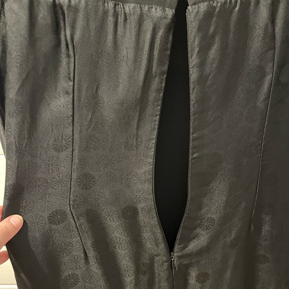 🖤 COQUETTE EN SOIE – Sheer Black Dress – Size M - Picture 5 of 11